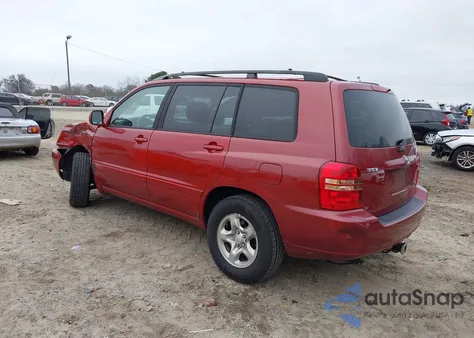 2003 Toyota Highlander V6 z USA, uszkodzony, nr VIN JTEGF21A930102929
